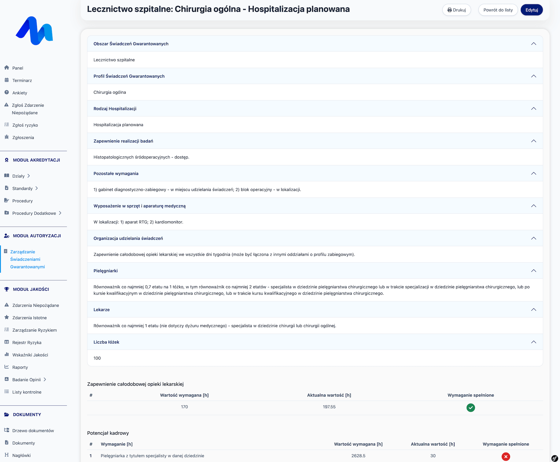 NotiMed - system informatyczny dla placówek medycznych